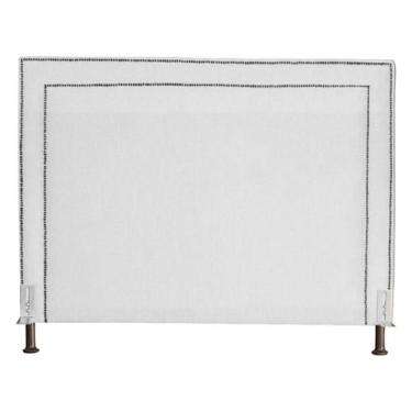 Imagem de Cabeceira de Cama Box Estofada 195 cm King Viviane Suede - Fina Mobíli