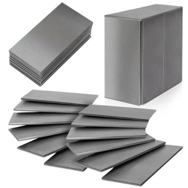 Imagem de Pacote com 12/24 Cupons de soldagem de aço suave de 5 x 10 cm, acessórios de soldagem de chapa de aço suave calibre 11 (pacote com 12)