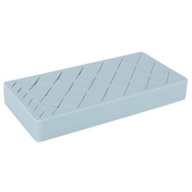 Imagem de Acouto Batom de silicone com 24 compartimentos – estojo de armazenamento de maquiagem e suporte de exibição para batom, esmalte de unhas e cosméticos (rosa) (vermelho) (azul)