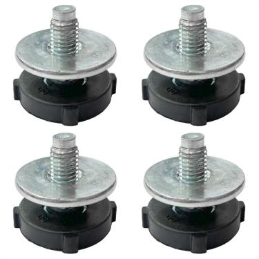 Imagem de Kit 4 Pé Nivelador Lava E Seca Philco Plr12B Pls12B