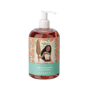 Imagem de Sabonete Líquido Infantil Moana Fenzza - Limpeza Suave, Embalagem Atraente, Cosméticos Infantis, Ótimo Custo-Benefício