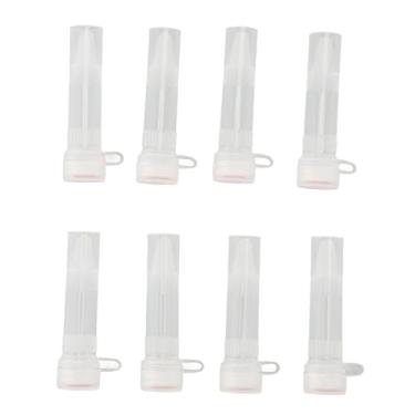Imagem de 500pcs Profissional Clear Polipropileno 1,5 Ml Tubo de Microcentrífuga Com Suprimentos de Laboratório de Cobertura de Encaixes (Polipropileno pp 2)
