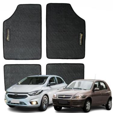 Imagem de Tapete Antiderrapante Veículos Chevrolet MONTANA S10 C10 D20 SILVERADO