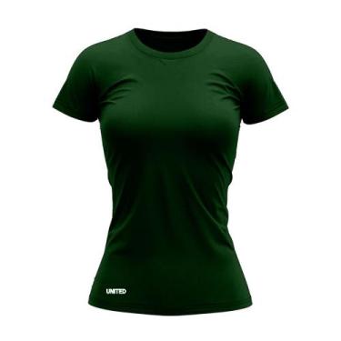 Imagem de Camisa de compressão térmica feminina United Manga Curta Proteção Sola