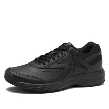 Imagem de Reebok Tênis de caminhada feminino Work N Cushion, Cinza frio/preto, 9.5
