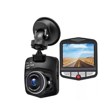 Imagem de Câmera Filmadora Veicular DVR De Para Brisa C/ Visão Noturna E Visor LCD