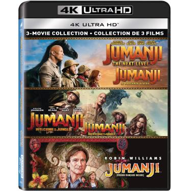 Imagem de Jumanji (1995) / Jumanji: The Next Level / Jumanji: Welcome to the Jungle - Set [Blu-ray] (Bilingual)