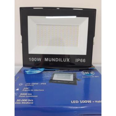 Imagem de Refletor led 100w mundilux - Mundilux 