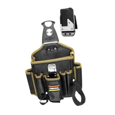 Imagem de Ioensy Bolsa de Ferramentas com Clipe de Cinto com Bolso Multi para Carpinteiros Eletricista