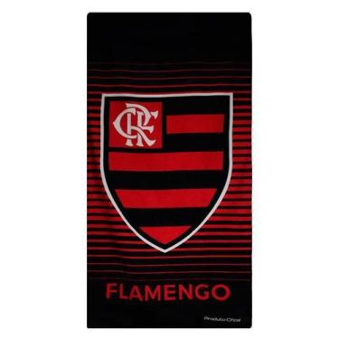 Imagem de Toalha de Banho Bouton Flamengo Veludo, Único