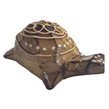 Imagem de Imã Pintado De Madeira Balsa Tartaruga Terrestre