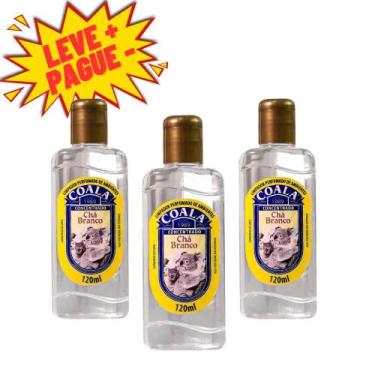 Imagem de Coala Limpador Perfumado Chá Branco 120ml 3 Frascos