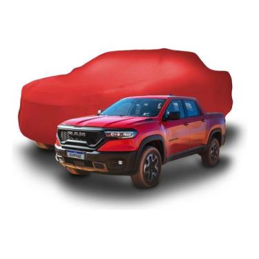 Imagem de Capa Para Ram Rampage Picape Compacta Camionete Em Tecido - Lobo sete,