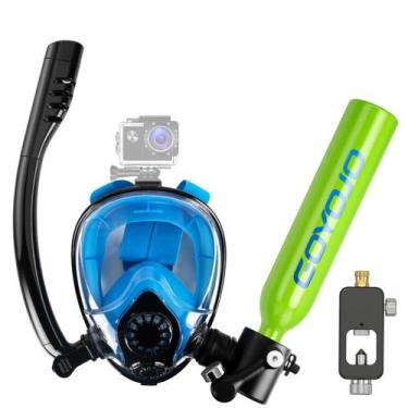 Imagem de Combinação de tanque de mergulho e máscara de snorkel GOYOJO Lung Tank