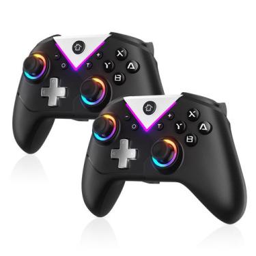 Imagem de Controlador de comutação sem fio Dinosoo RGB com Bluetooth e muito mai