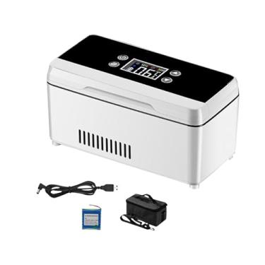 Imagem de predolo Insulina caneta cooler capa portátil resfriador conveniente geladeira, Botão de Apertar