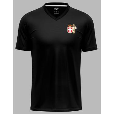 Imagem de Camisa Seleção Itália 1938 Algodão Bordada Retrô Masculina-Masculino