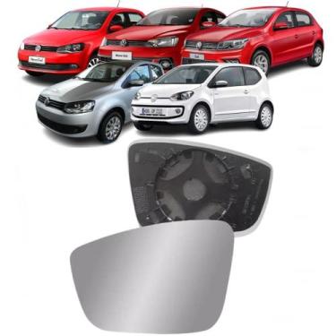 Imagem de Subconjunto Lente Base Retrovisor Gol G6 G7 G8 Voyage Fox Up 2011 / 20