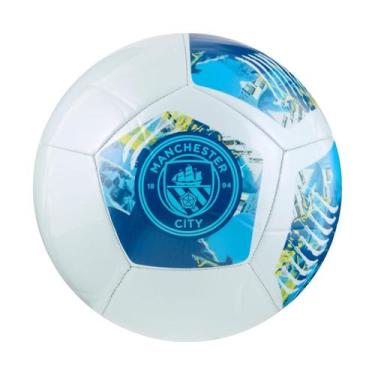 Imagem de Bola Futebol de Campo Puma Manchester City Football Energy, Azul claro