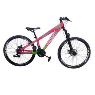 Imagem de Bicicleta Vikingx Tuff 25 Aluminio 24v Freio Hidraulico Suspensão Dian