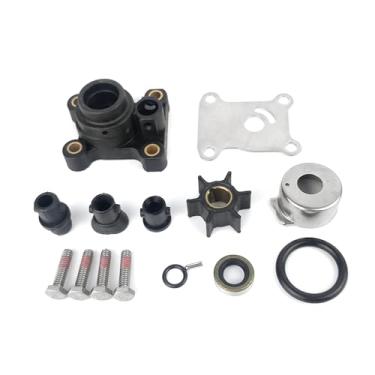 Imagem de SLSRPMT Kit De Reparo Do Impulsor Da Bomba D'Água 394711 Para Motor Popa Johnson Evinrude Omc 8 9.9 10 15 Hp, Substituição 0394711 391698 386697 Sierra Marine 18-3327