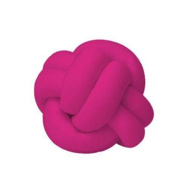 Imagem de Almofada De Nó Decorativa Escandinavo Pink - Casaborda