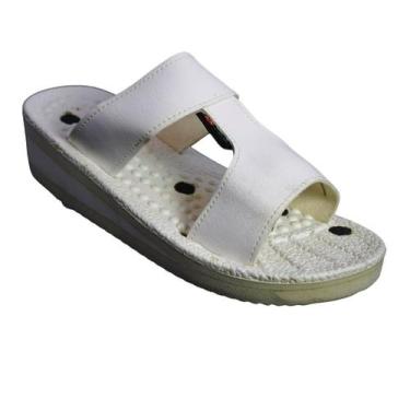 Imagem de Sandália Magnética Charme Ii Branca 33/34 Par - Terumi
