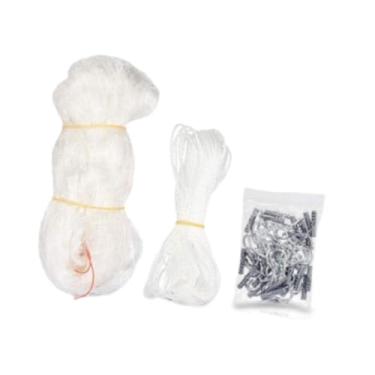 Imagem de Baoblaze Rede de para gatos, tela de nylon para animais de estimação, fácil de instalar, proteção para, para apartamentos, terraços ao ar livre, 3m X 2m