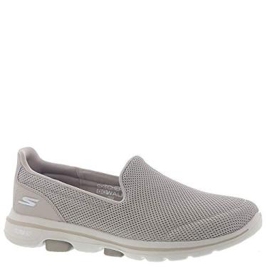 Imagem de Sapatilha Go Walk 5, Skechers, Feminino, Bege, 36