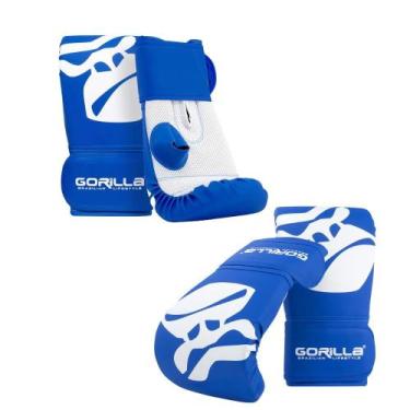 Imagem de 2 Pares de Luvas Bate Saco Pro Gorilla Original Resistente Perfeita pa