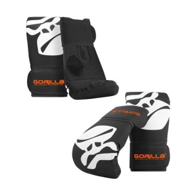 Imagem de 2 Pares de Luvas Bate Saco Pro Gorilla Original Resistente Perfeita pa