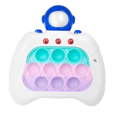 Imagem de Pop It Eletrônico Mini Gamer Anti Stress Console Brinquedo Com Som/Astronauta