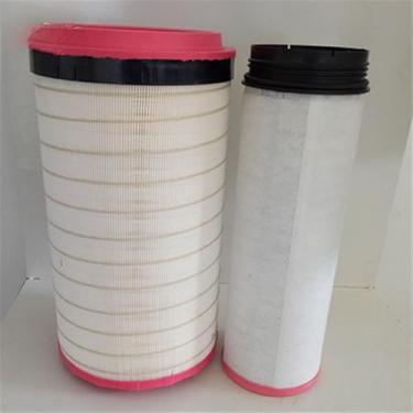 Imagem de JXGZXJMY Conjunto de filtro de ar 700736905 700736906 compatível com colheitadeira Massey Ferguson 7344/7345 S /7347 S /7360 Fendt 5225 E 5255 L 5275 C 6275 L