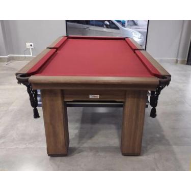 Imagem de Mesa de Sinuca Vintage com Tampo de Ping Pong - 1,96x1,06 - Nelson Bil