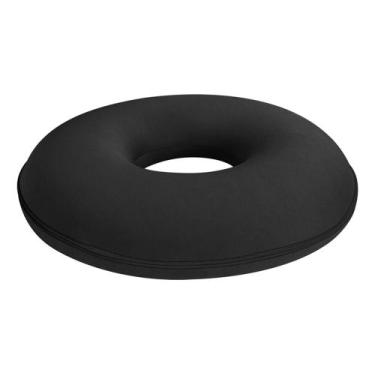 Imagem de Almofada Redonda Espuma Orifício Para Hemorroida Coccix - Bioflorence,