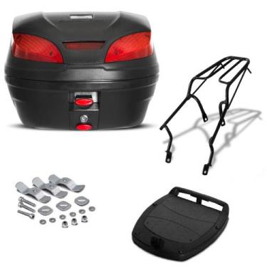 Imagem de Bau 30 Litros Pro Tork Smartbox 3 + Bagageiro Biz 125 2011 - 2012, PRE