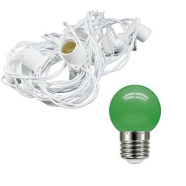 Imagem de Festão 5 Metros com Lâmpadas Bolinha Coloridas - SHIN TECH