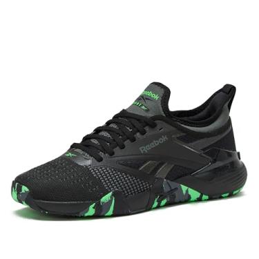 Imagem de Reebok Tênis masculino Nano Court Sport Pickleball, Preto/Cinza 34, 37/38 BR