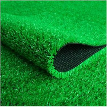 Imagem de Grama Artificial De 2 Mm Com Altura De Pilha Interna E Externa Varanda Tapete De Jardim Para Animais De Estimação Tapete De Grama Sintética Festa Casamento Tapete De Natal