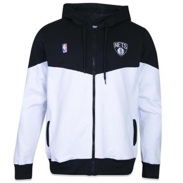 Imagem de Moletom Canguru Fechado NBABrooklyn Nets World New Era Masculino-Masculino