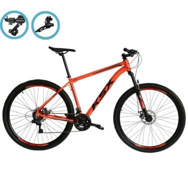 Imagem de Bicicleta Aro 29 Ksx Freios á Disco Cambio Traseiro e Dianteiro Shimano 21v-Unissex
