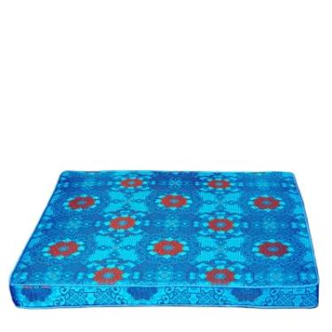 Imagem de Almofadas de assento personalizadas de brocado de seda chinesa espessas almofadas de cadeira com laços cadeira de jantar poltrona de sofá antiderrapante decoração de casa (50 x 45 x 4 cm, azul babao)
