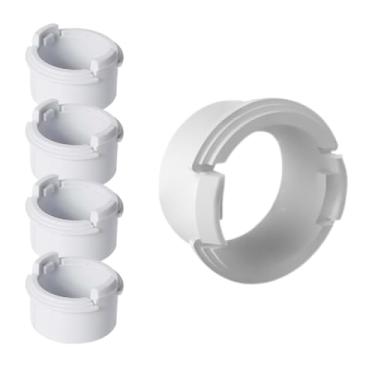 Imagem de KIT 5 PCs Adaptador P/Condulete 1pol PVC Antichamas Reforçado (Branco)