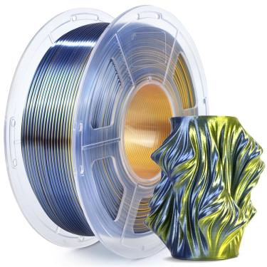 Imagem de Filamento de impressora 3D SUNLU Silk Dual Color PLA 1,75 mm 1 kg