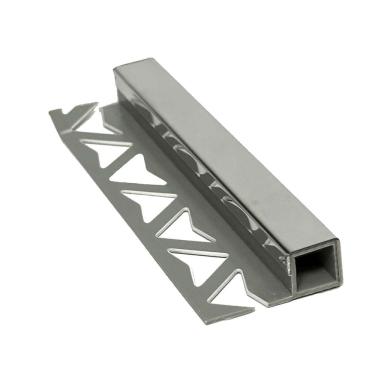 Imagem de Perfil em Aço Inox Barra 1cm X 250cm Prata Brilho