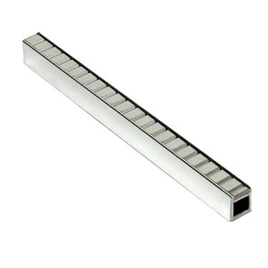 Imagem de Perfil em Aço Inox Espelhado Barra 1mm X 0,8cm X 244cm Mirror Prata Brilho