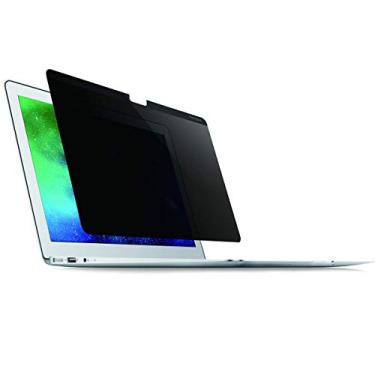 Imagem de Targus Filtro de tela de privacidade magnético para MacBook Pro/Air 15 polegadas 2017 (proporção 16:10), visualização paisagem/retrato, filtro de luz azul para proteger a tensão ocular (ASM154MBP6GL)