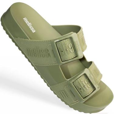 Imagem de Sandália Melissa Cozy Slide M-Lover Original 35849, Verde, 36