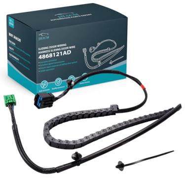 Imagem de JHACM Chicote elétrico para porta deslizante OE: 4868121AD compatível com veículos Dodge/Chrysler, instalação Plug and Play