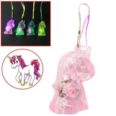 Imagem de Colar De Led Pisca Unicórnio Para Festas De Aniversários Shows XM21150